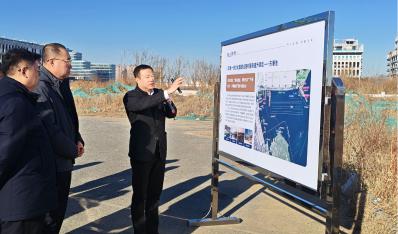 藍天集團到海上世界、夾河·幸福新城調(diào)研交流